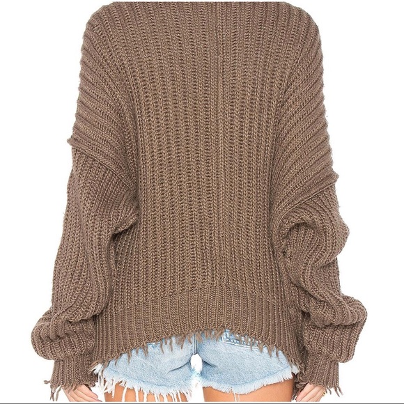 NWT WILDFOX COUTURE: Solid Cardigan, Olive -Sz: XS - Picture 3 of 9